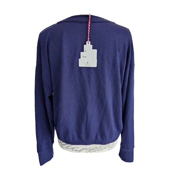 Pink Rose -510 Christmas Sweatshirt Top Junior's Large fits a Small - Picture 3 of 7